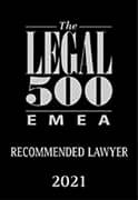 Legal 500 - Recommended Lawyer